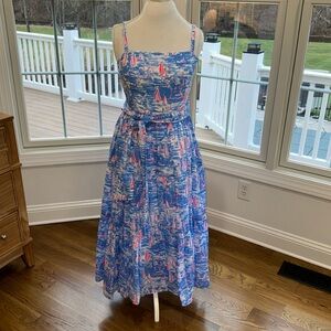 Lilly Pulitzer dress worth removable tie waist